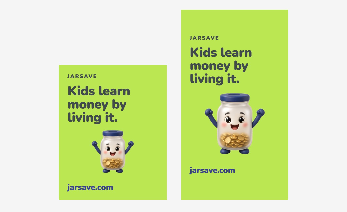 The Instagram post and story with Jars and jarsave.com